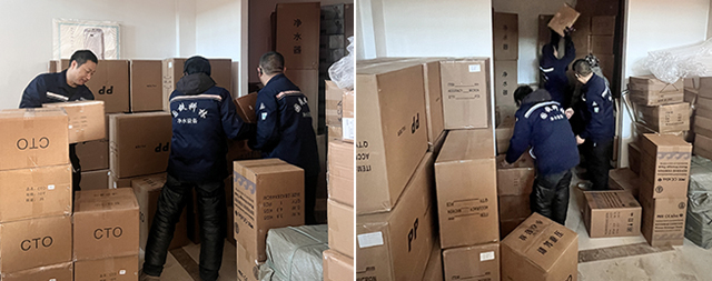 國鐵科林開水器廠家節(jié)前備貨服務(wù)好每一位客戶