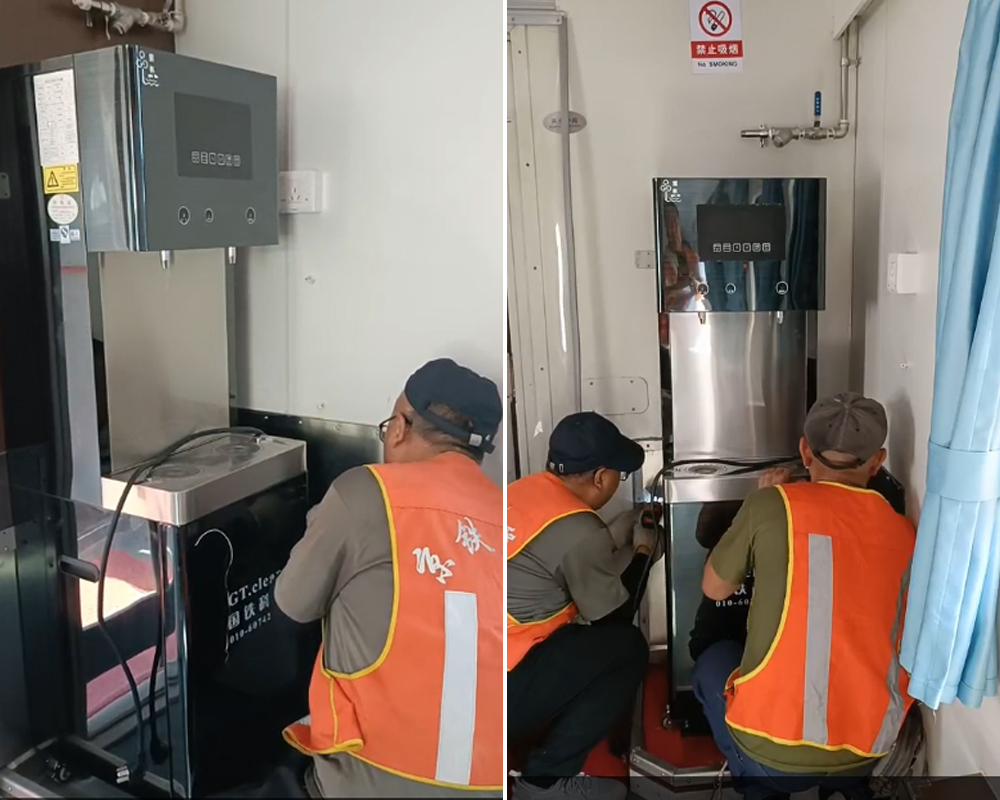 國鐵凈水為中鐵局定制專屬飲水方案